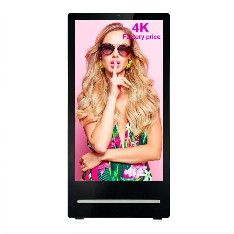  Semi-outdoor High Brightness lcd Screen Waterproof Portable Battery Powered Digital Signage