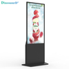 shopping mall poster commercial vertical display indoor touch screen floor stand advertising interactive lcd digital signage