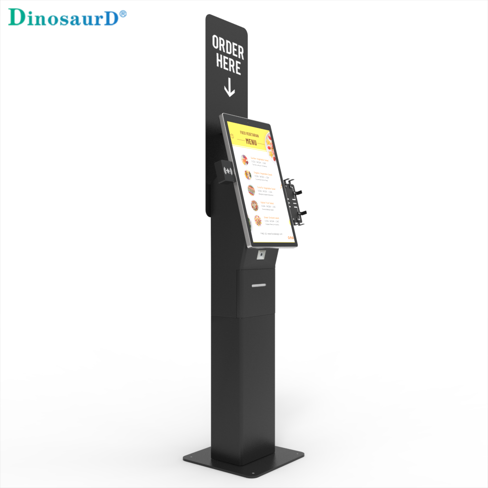 hotel airport subway restaurant shopping mall ticket payment cashless scanner camera order terminal self service checkout priner kiosk
