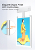 Customized Semi LCD Screen Ceiling Hanging Window Facing Advertising Display