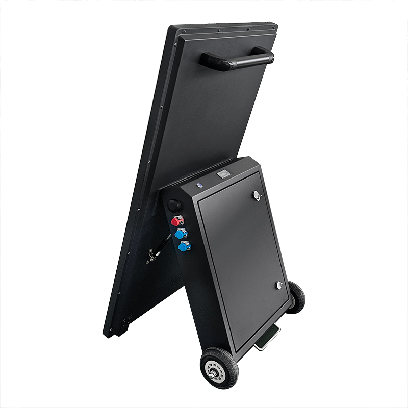 Hot Selling Capacitive/IR Touch Interactive Outdoor Mobile Battery Advertising Display