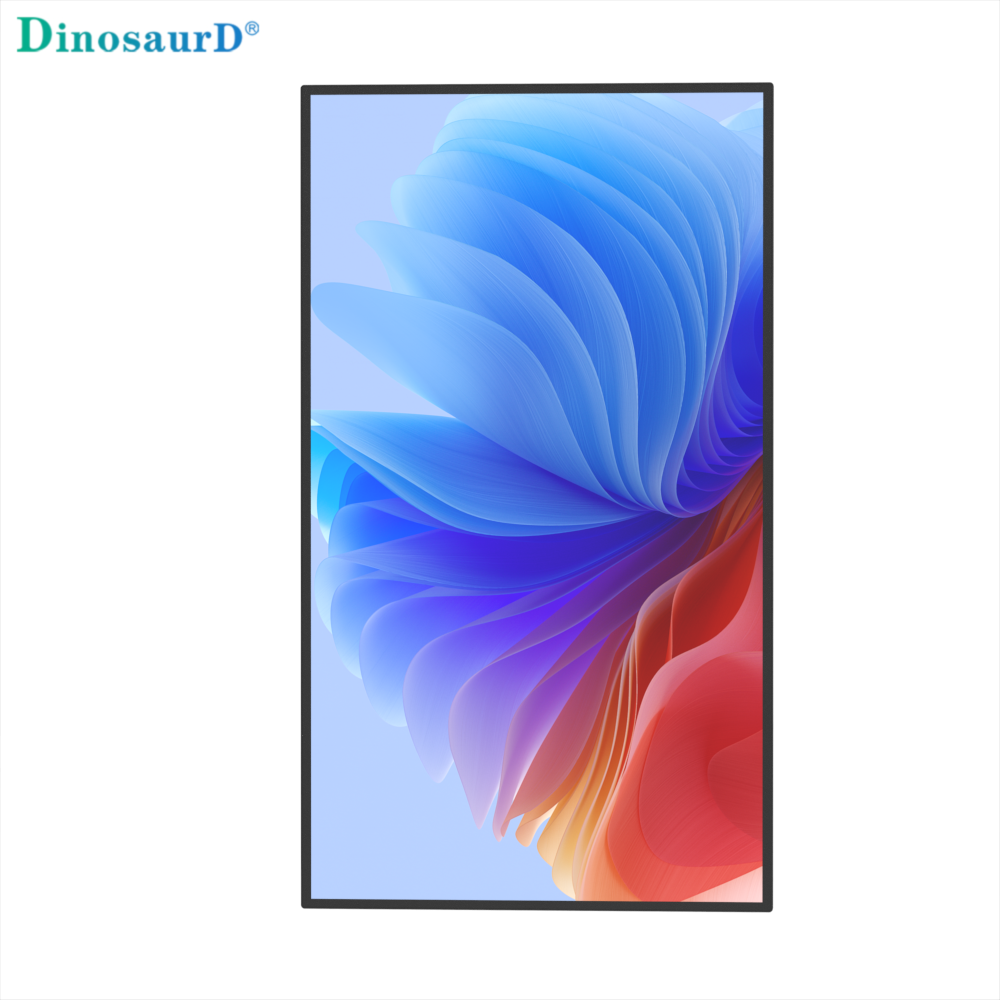 43-65 Inch Ultra Thin 4K LCD Touchscreen Wall Mounted Digital Signage for Indoor Use