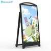 700nits High Brightness 10 Hours Battery Powered Mobile Advertising LCD Digital Signage