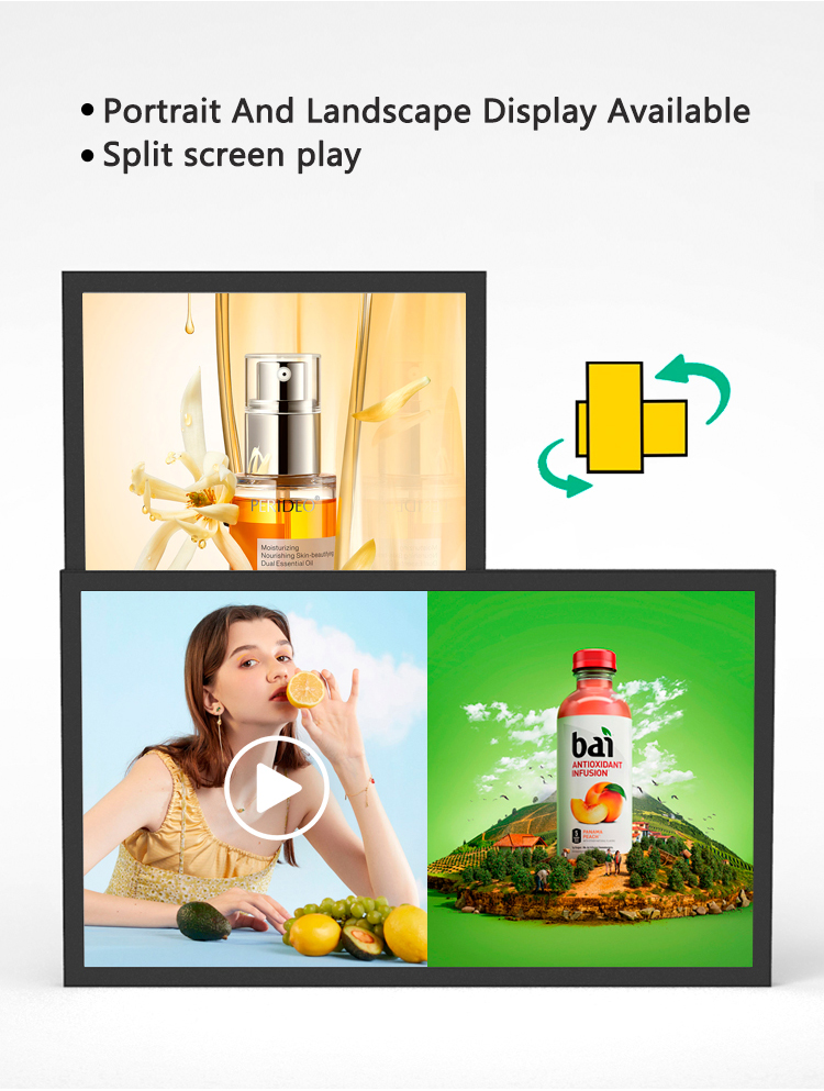 43 50 55 65 Inch Outdoor Smart 4K HD High Brightness LCD Touch Screen Advertising Display TV