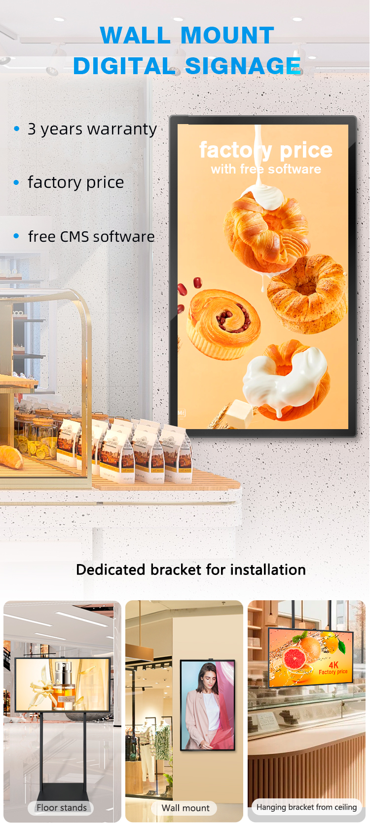 indoor wall-mount signage 1