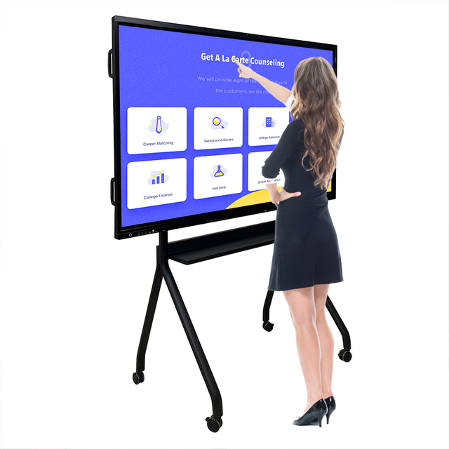 Fast Delivery Conference 4K Classroom Interactive Smart Education LCD Flat Panel Digital Schools Teaching Meeting Whiteboard