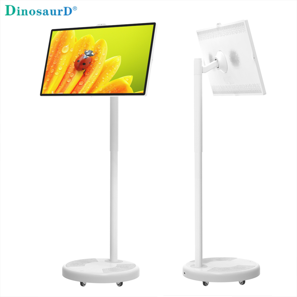 smart learning flat mobile all in one android interactive display home screen rotation live smart portable wireless screen touch tv