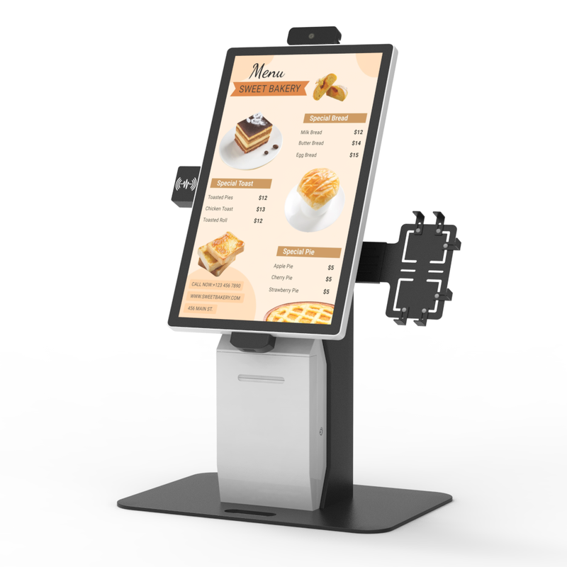 32-Zoll QR Code Scanner Android / Win Touch Bezuelen Restauranten Integréiert an POS Systemer Bezuelmaschinn Selbstservice Bestellung Kiosk