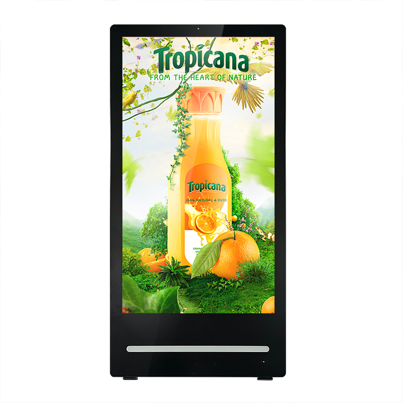 sunlight readable advertising outdoor lcd screen digital player display rechargeable signage waterproof portable battery poster
