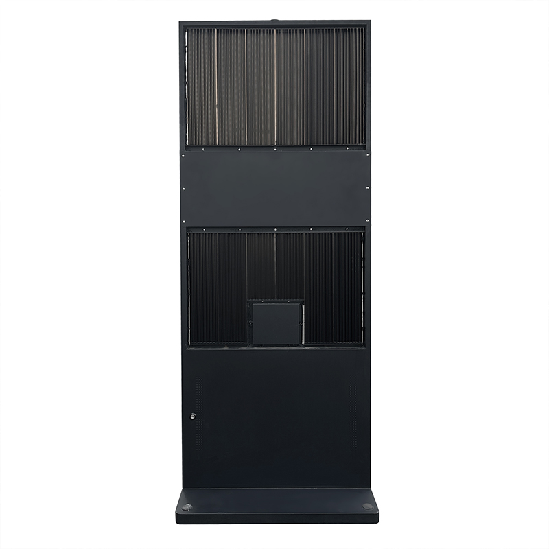 Single Side Aluminum Case Outdoor Display Interaccitve Kiosk