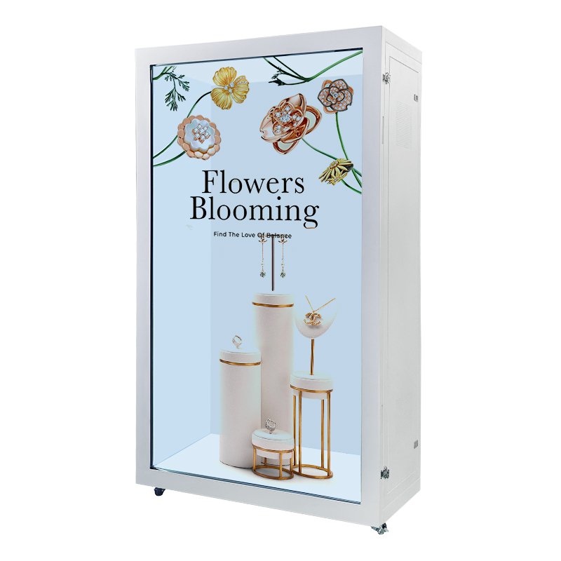 3D Video Holographic Box Lcd HD Showcase Interactive Screen Touch Transparent Holobox Display Cabinet