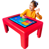 Android Windows Waterproof Screen Kiosk For Kids Education In School Indoor Standing Protection Portable Interactive Touch Table