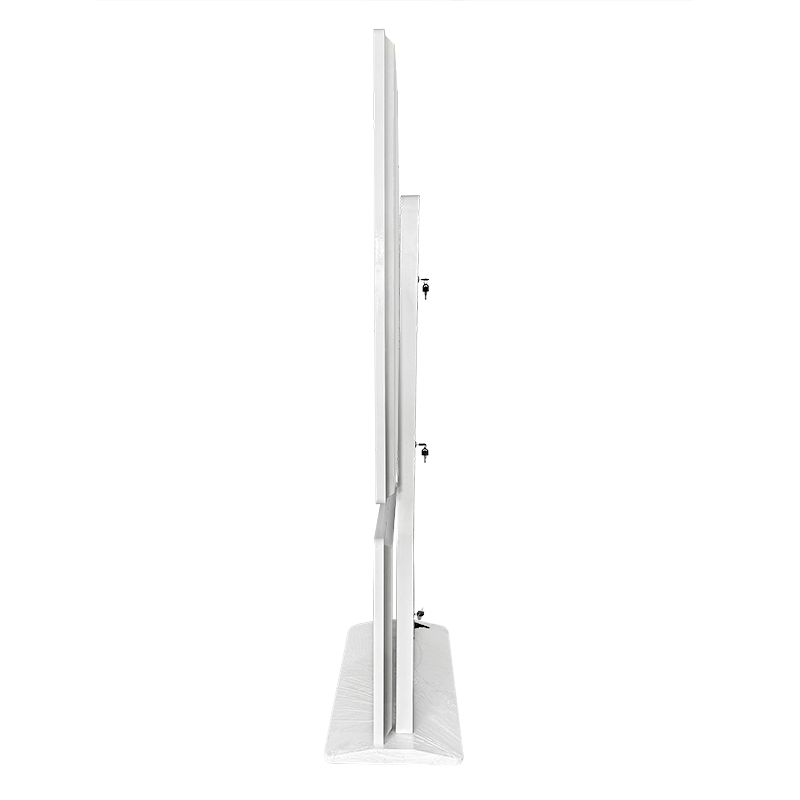43 49 55 Shopping Mall Commercial Lcd Touch Screen Display Indoor Digital Kiosk 360 Standing Signage Rotating Advertising Player