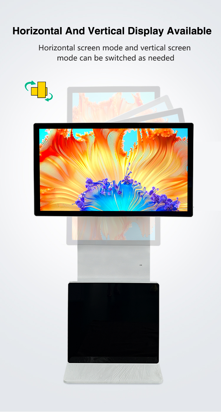 rotating advertising kiosk (2)