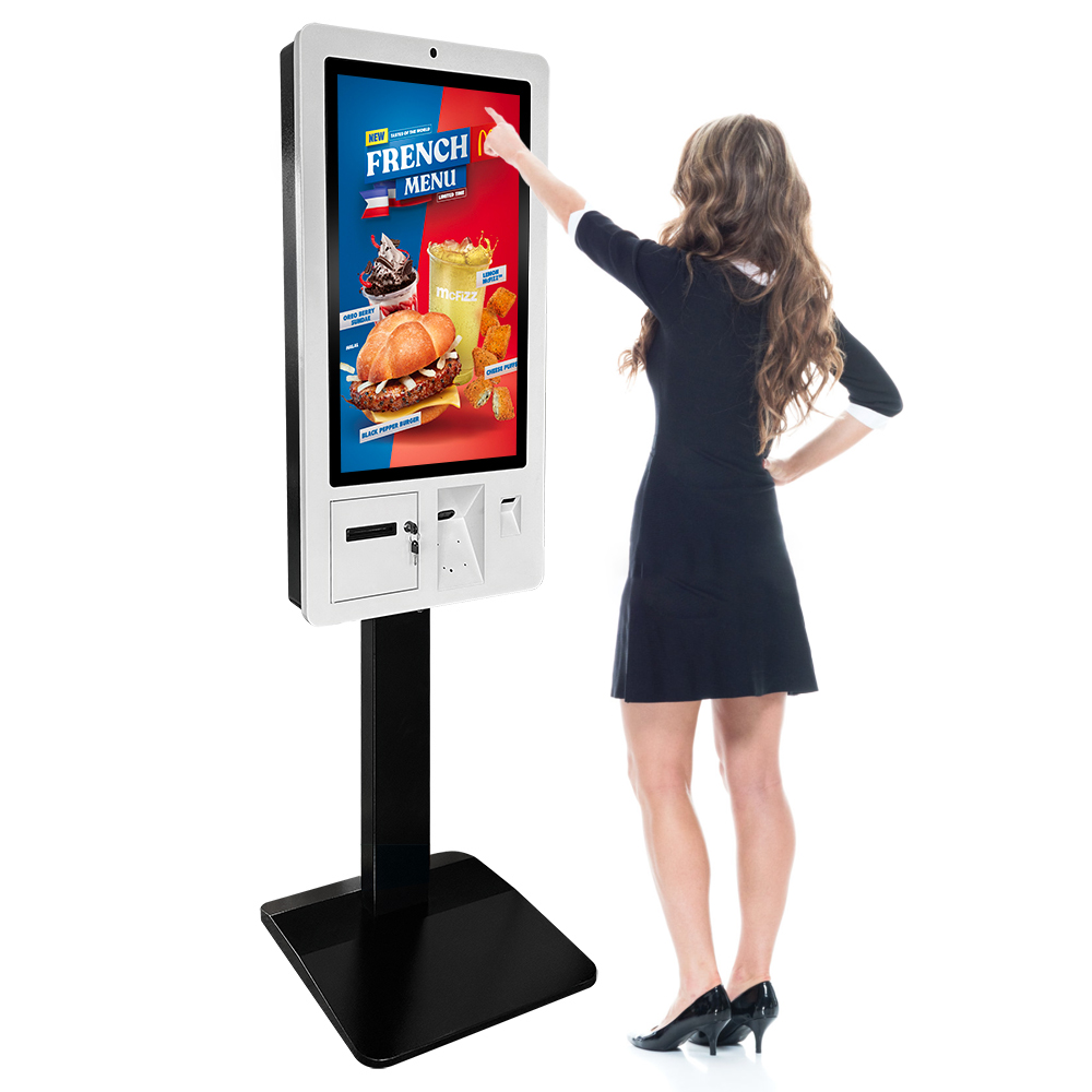 Restaurant KFC McDonald's fast food payment self service kiosk