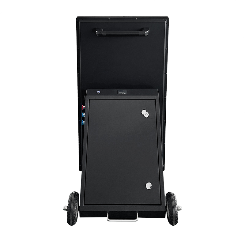  Semi-outdoor High Brightness lcd Screen Waterproof Portable Battery Powered Digital Signage
