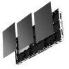 Customized shape P2.5 High Resolution HD Digital Advertising Screen Fix Installation Full Color Indoor LED Display Video Wall